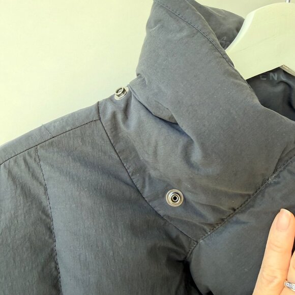 Alex Eagle Sporting Club The Richmond Puffer Jacket Size S Navy - Picture 8 of 16